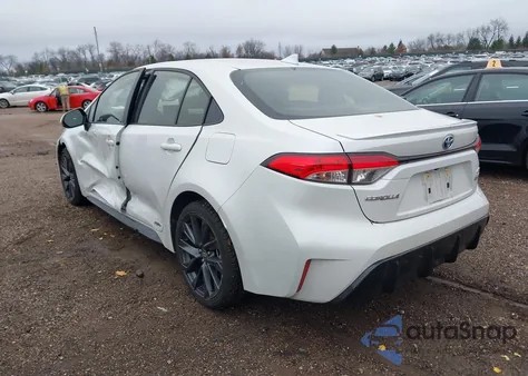 2023 Toyota Corolla Hybrid Se z USA, uszkodzony, nr VIN JTDBDMHE2PJ004186